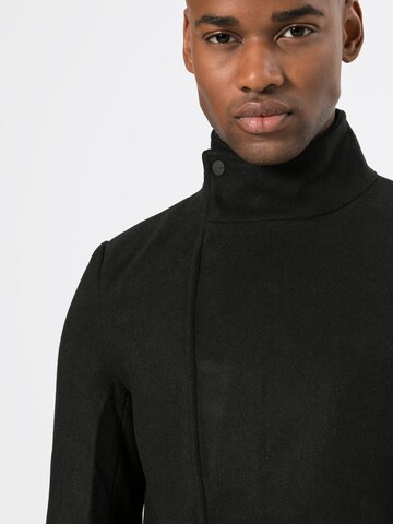 Only & Sons Mantel 'onsOSCAR WOOL COAT' in Schwarz