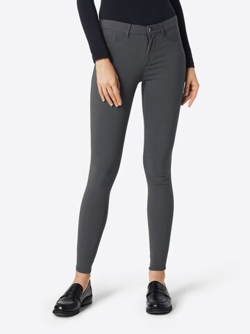PIECES - Skinny Jeggings em cinzento: frente