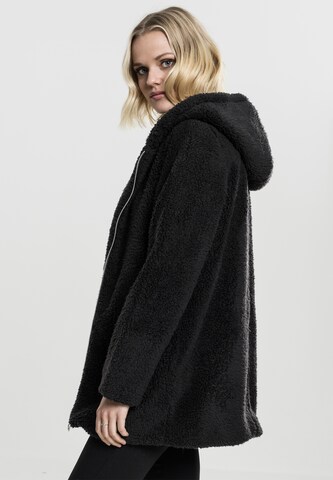 Urban Classics Between-Seasons Coat in Black