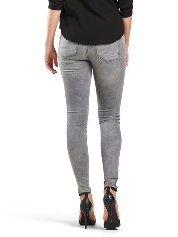 ONLY Skinny Röhrenjeans 'Kendell' in Grau