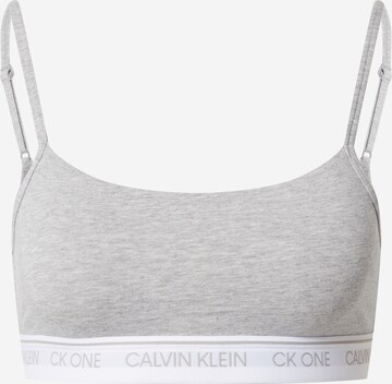 Reggiseno di Calvin Klein Underwear in grigio: frontale