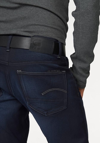 G-Star RAW Tapered Jeans '3301 Tapered' i blå