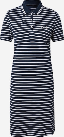 Superdry Summer dress 'Polo' in Blue: front