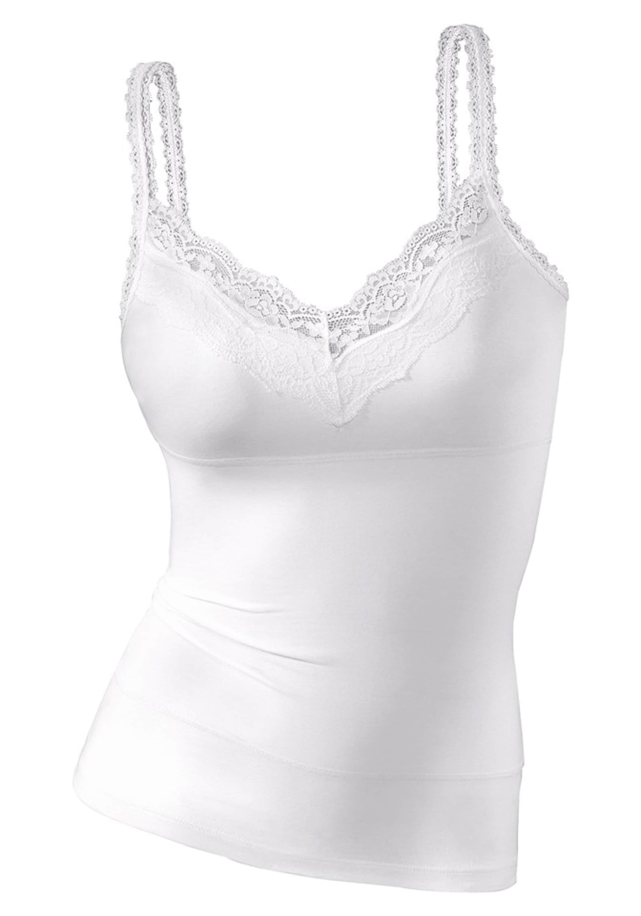 LASCANA Shaping top in White: front