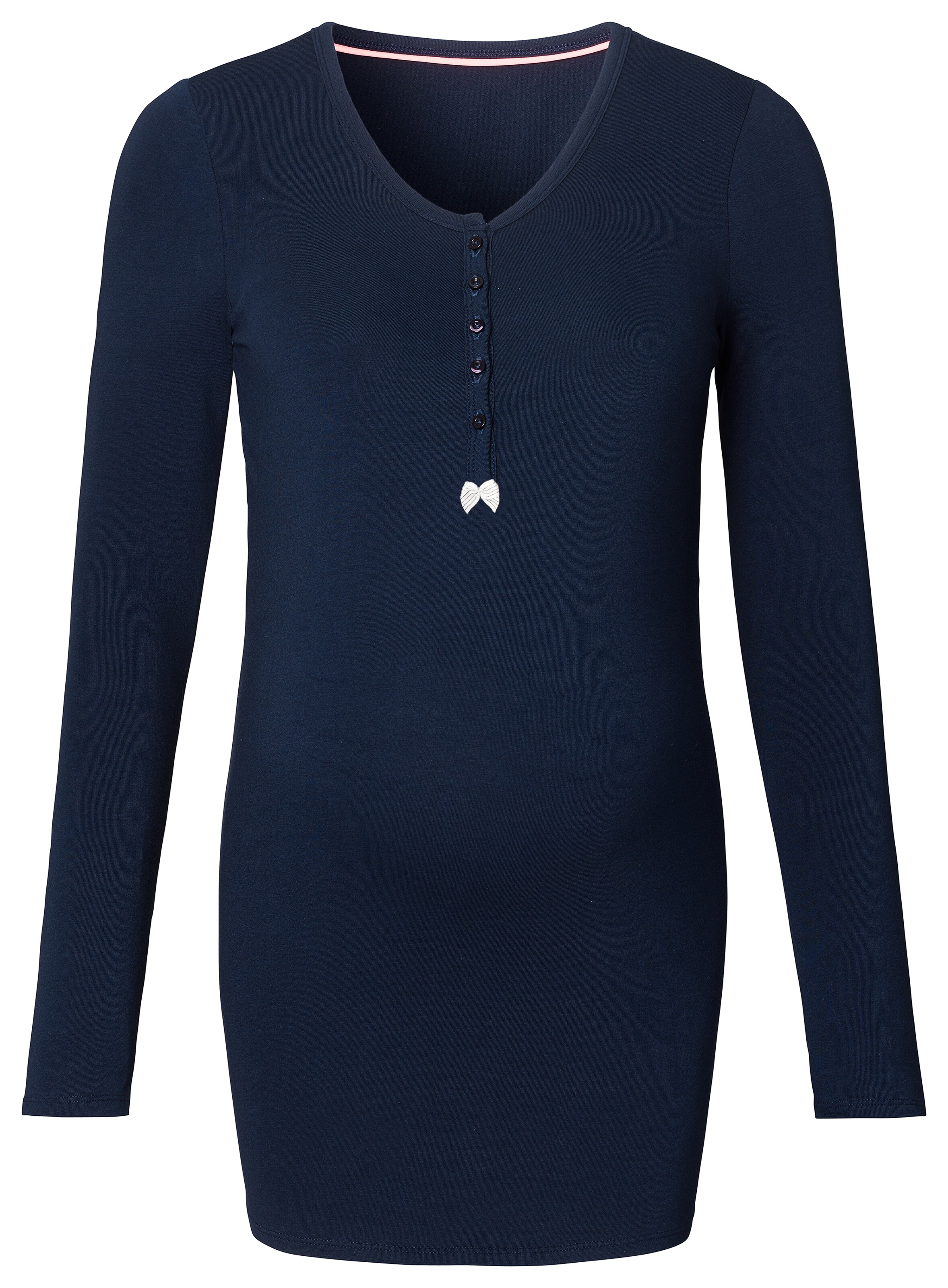 Noppies - Pyjama Still-Top 'Amber' in dunkelblau