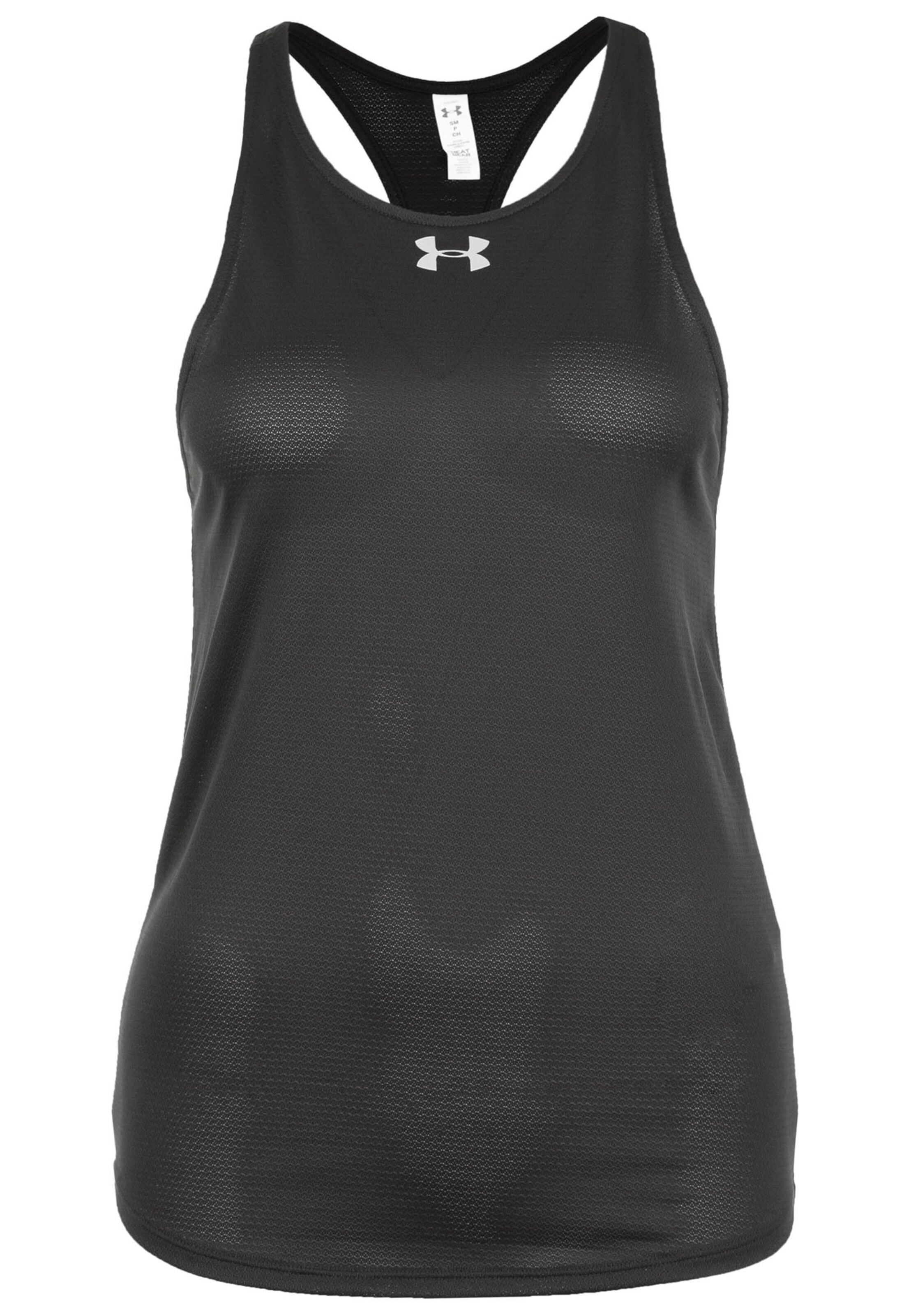 UNDER ARMOUR - Tanktop 'Qualifier' in schwarz