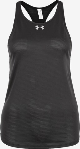 UNDER ARMOUR Tanktop 'Qualifier' in Schwarz: predná strana