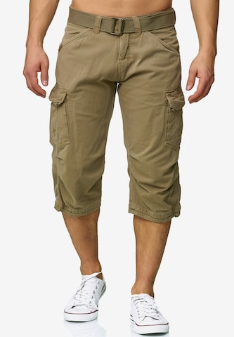 Regular Pantalon cargo 'Nicolas' INDICODE JEANS en beige