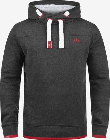 !Solid Sweatshirt 'Benjamin Pile' in Grey: front