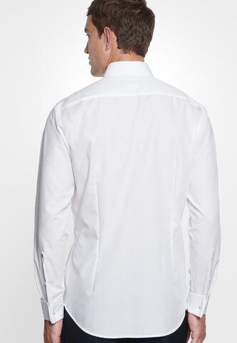 SEIDENSTICKER Slim fit Business Shirt in White