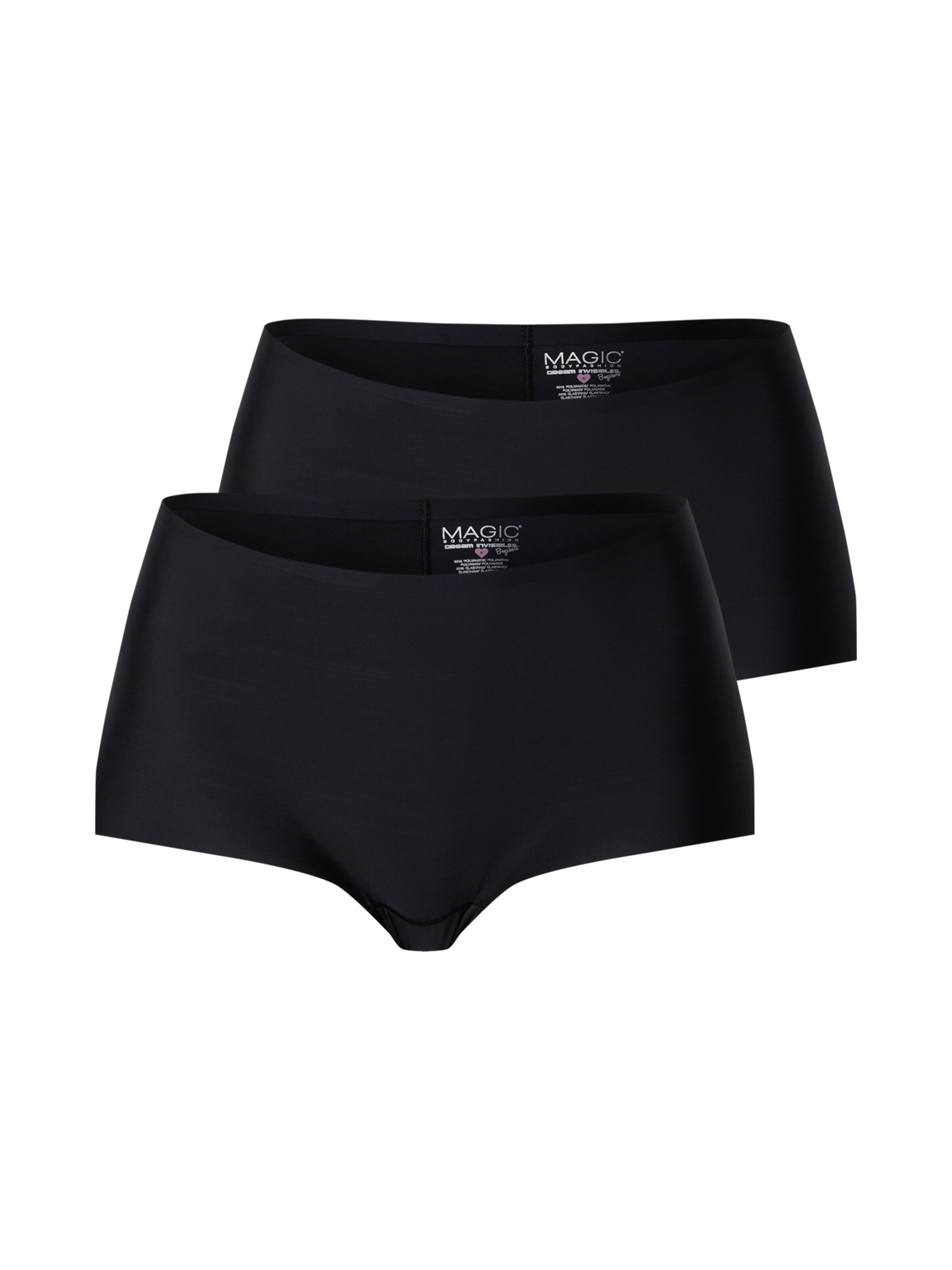 MAGIC Bodyfashion - regular Panti 'Dream Invisibles' en negro: frente