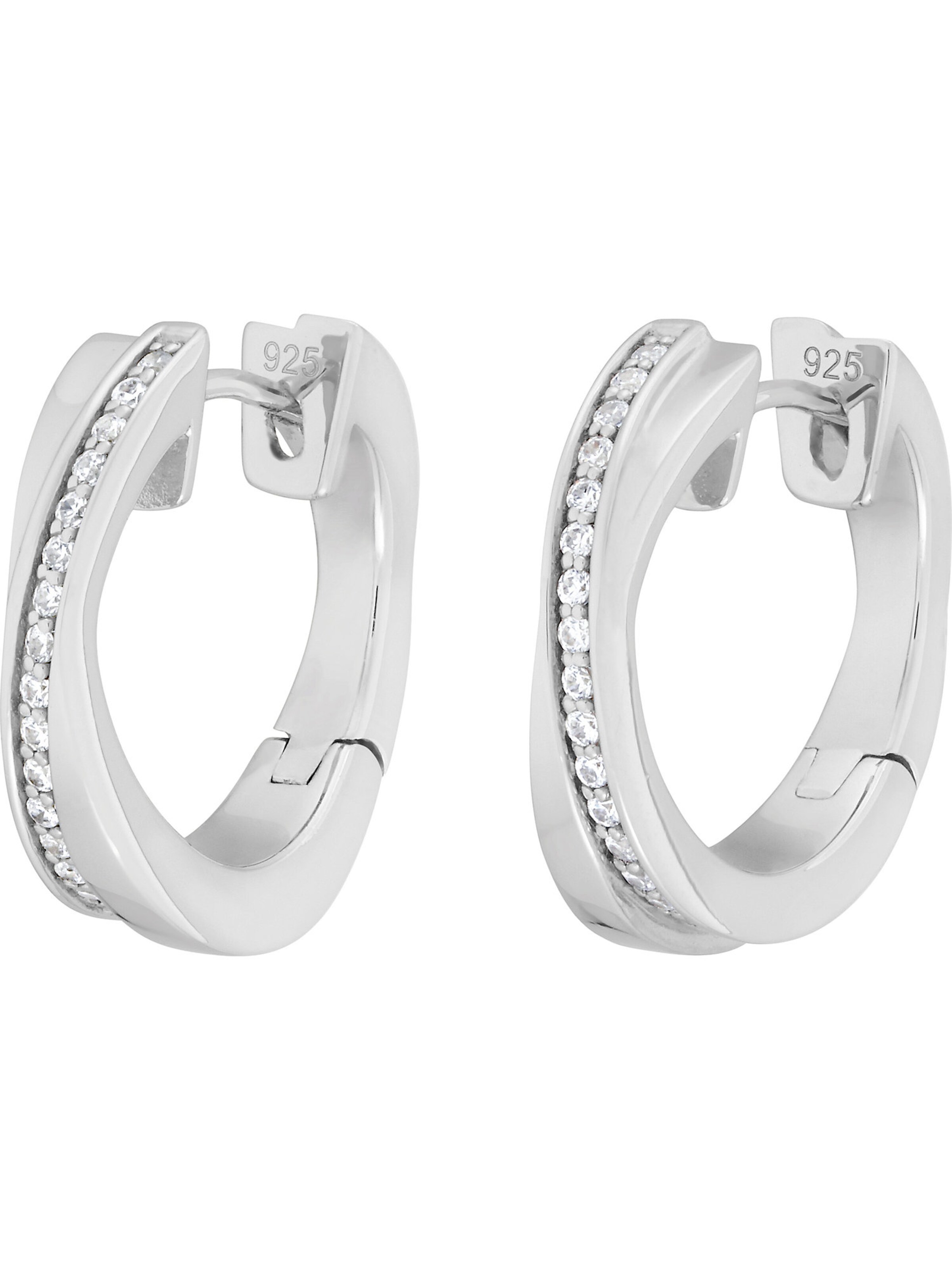 JETTE Creole in Silber: Vorderseite