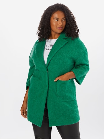 Cappotto di mezza stagione 'Paula' di Guido Maria Kretschmer Curvy in verde: frontale