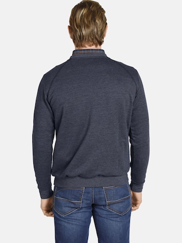 Sweat-shirt Charles Colby en bleu