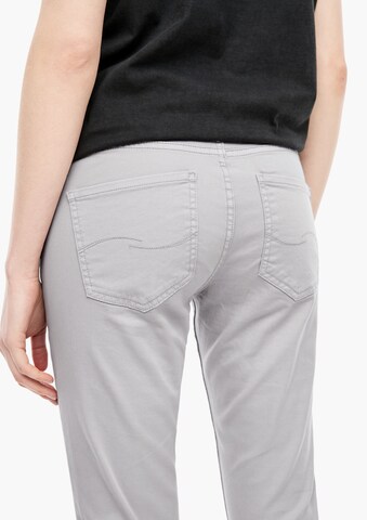 QS Skinny Jeans 'Catie' in Grau