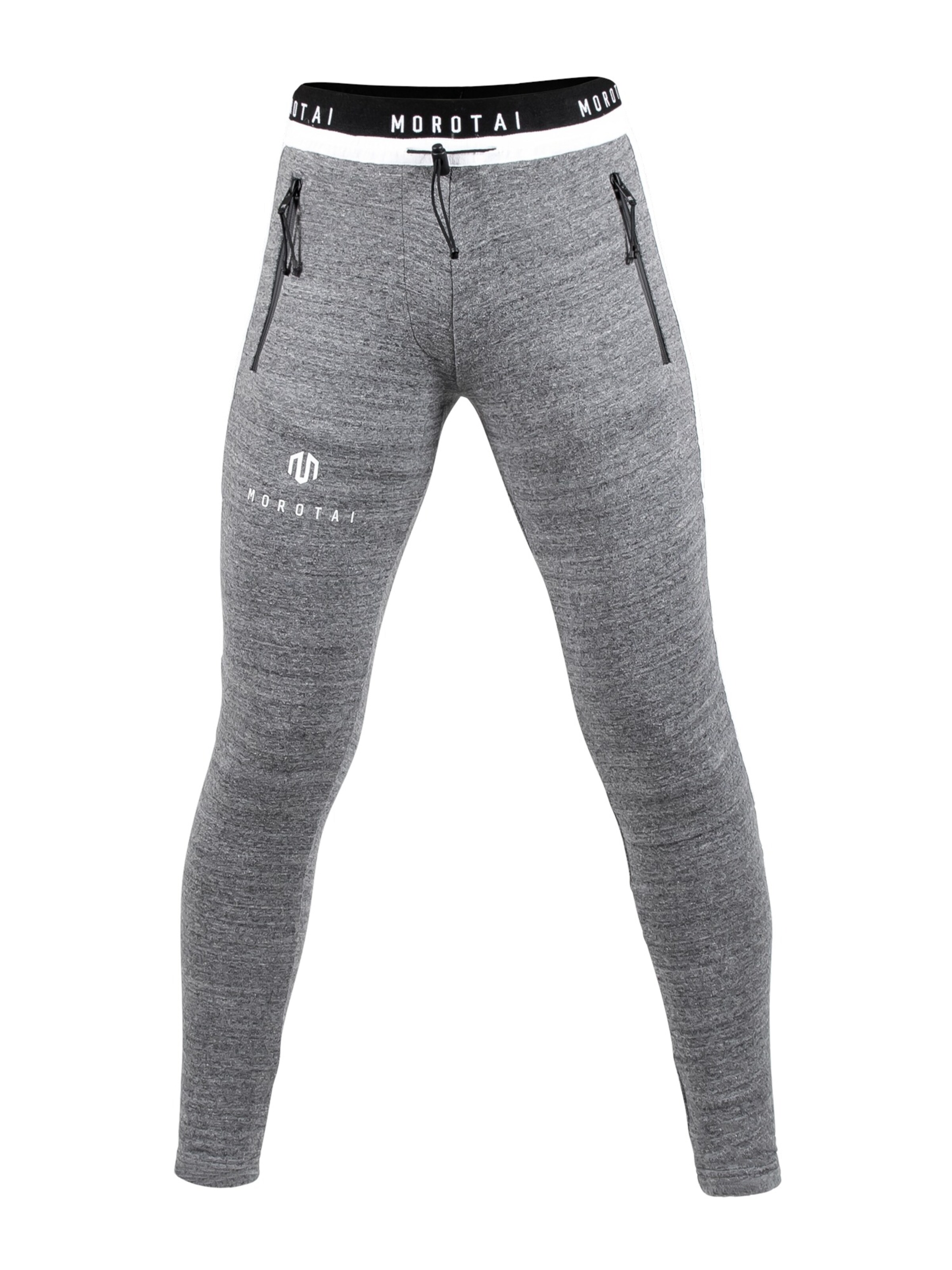 MOROTAI - Sporthose in graumeliert