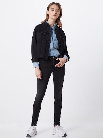 REPLAY Skinny Jeans 'LUZ' in Schwarz