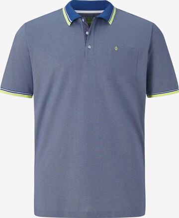 Charles Colby Shirt in Blauw: voorkant