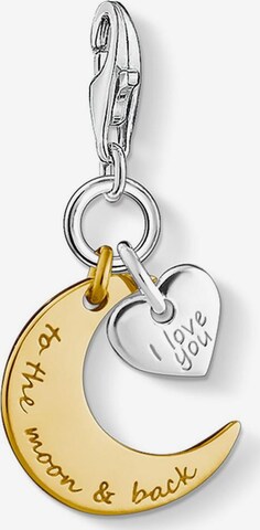 Thomas Sabo Anhänger 'I LOVE YOU TO THE MOON & BACK' in Gold: predná strana