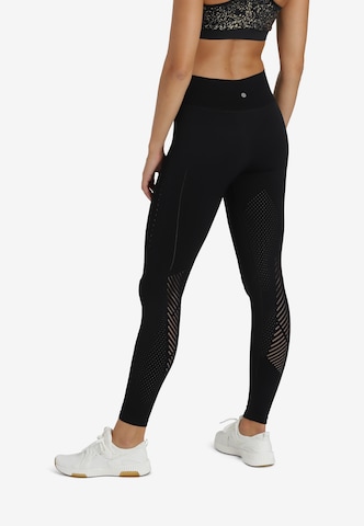 Athlecia Skinny Sportbroek 'Ancer' in Zwart