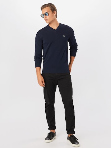 LACOSTE Regular Fit Pullover in Blau