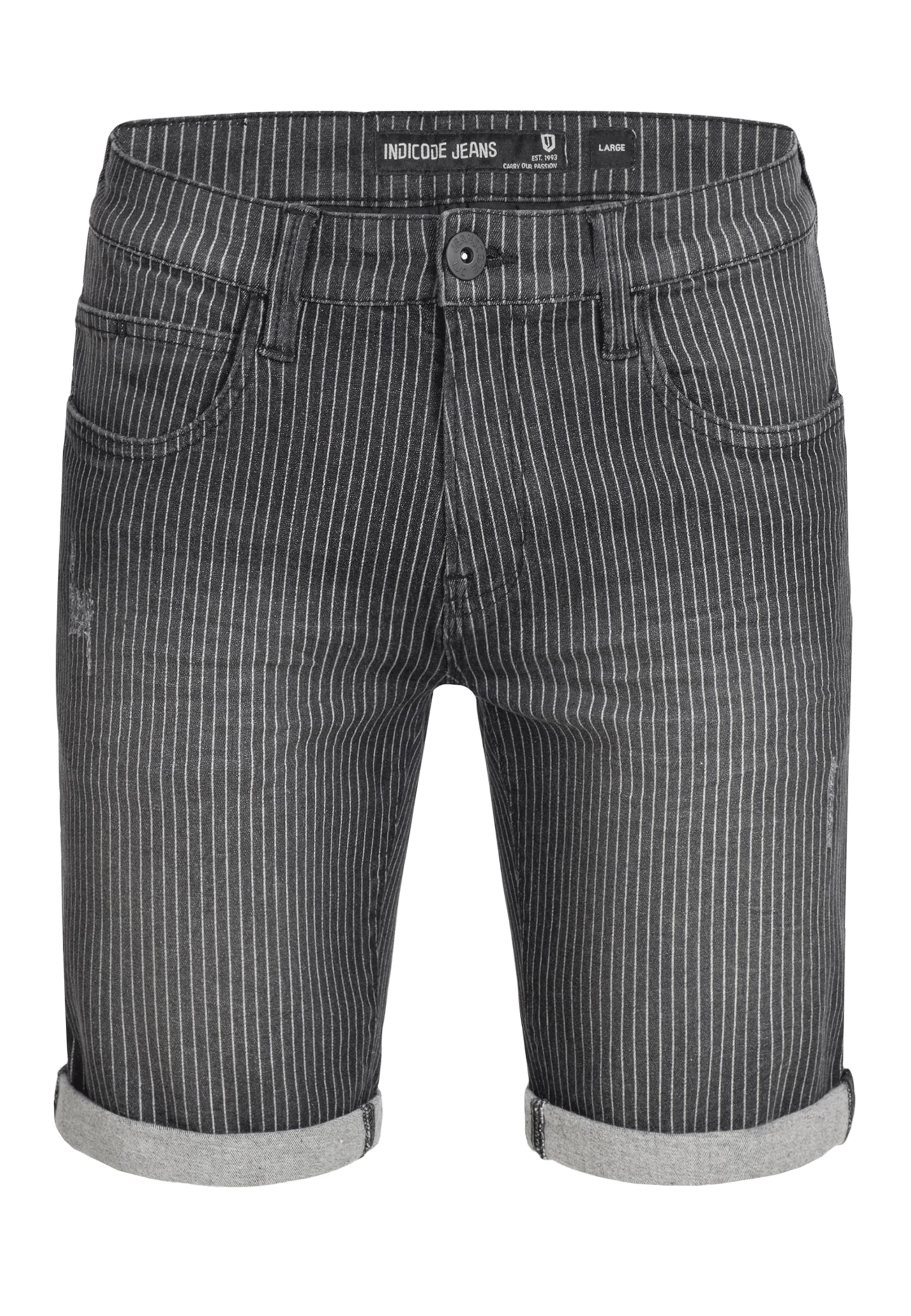 INDICODE JEANS Jeans 'Caden' in Grijs: voorkant