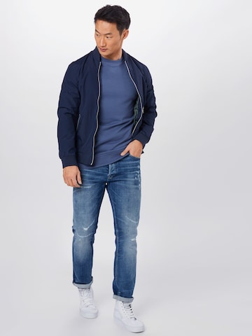 Urban Classics Sweatshirt in Blau