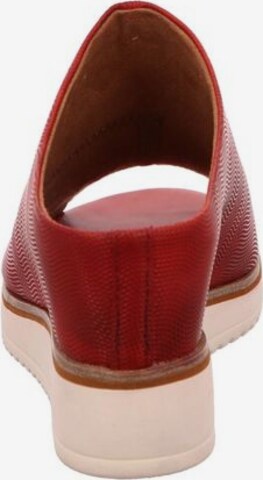 TAMARIS Pantolette in Rot