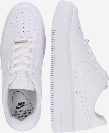 Sneaker low 'Air Force 1 Sage' de la Nike Sportswear pe alb