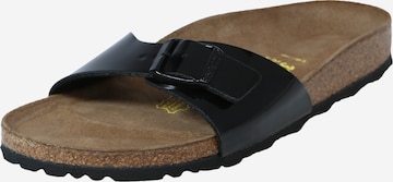 BIRKENSTOCK Mules 'Madrid' in Black: front