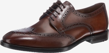 LLOYD Lace-up shoe 'Lucien' in Brown: front