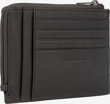 Piquadro Wallet 'Black Square' in Brown