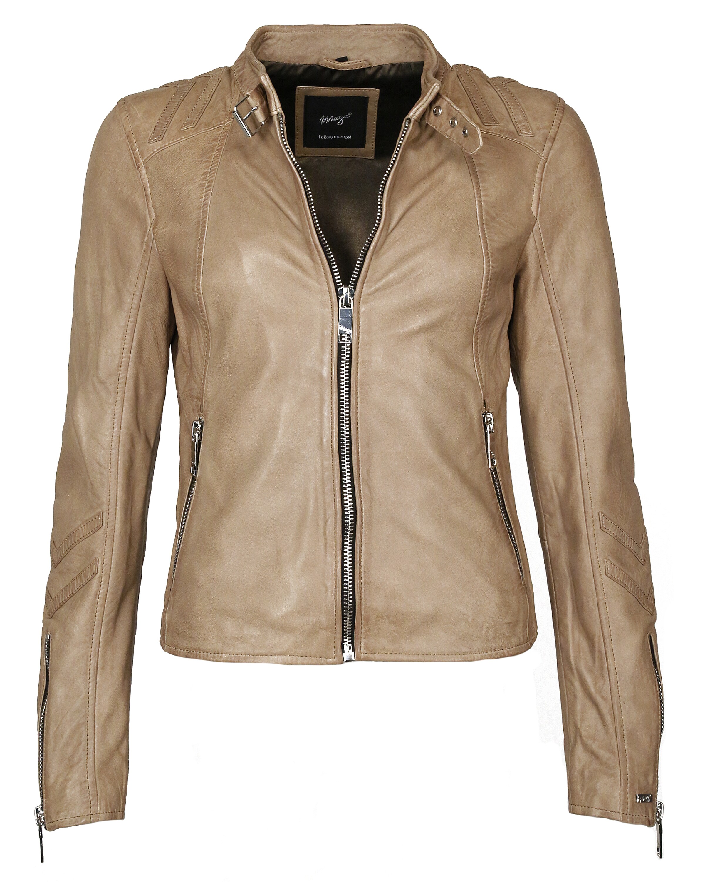 Maze Between-season jacket 'Lindsay' in Beige: front