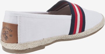 Espadrile de la TOM TAILOR pe alb