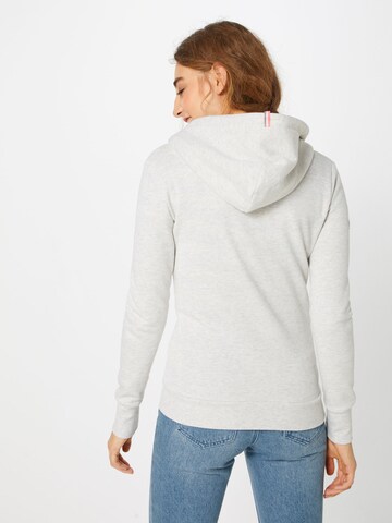 Superdry Sweatshirtjacke 'LA ATHLETIC' in Grau: zadná strana