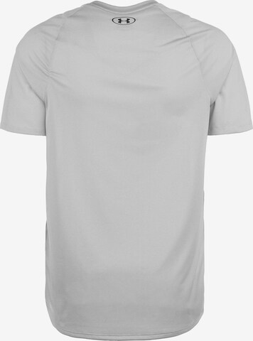 UNDER ARMOUR Functioneel shirt 'Novelty' in Grijs: voorkant
