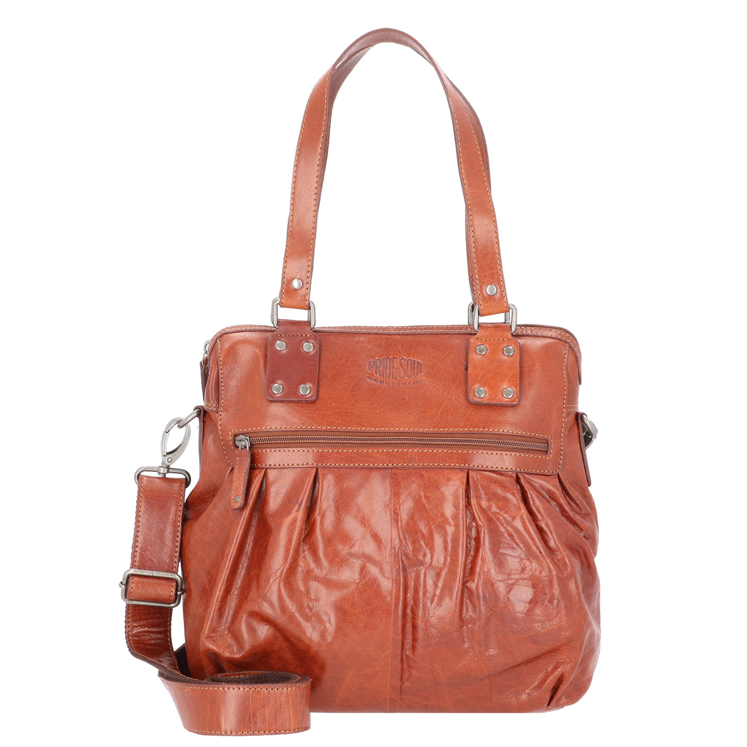 Pride and Soul Shoulder bag in Brown: front