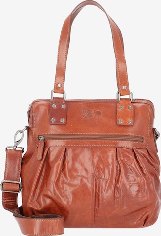 Pride and Soul Shoulder Bag in Brown: front