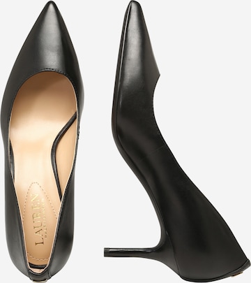 Pumps 'LANETTE' de la Lauren Ralph Lauren pe negru: lateral