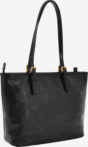 The Bridge Story Donna Shopper Tasche Leder 32 cm in Schwarz