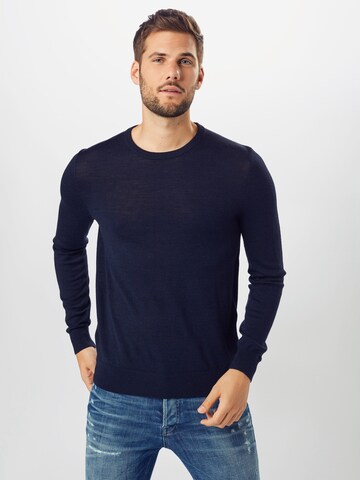 Tiger of Sweden - Ajuste regular Jersey 'Nichols' en azul: frente