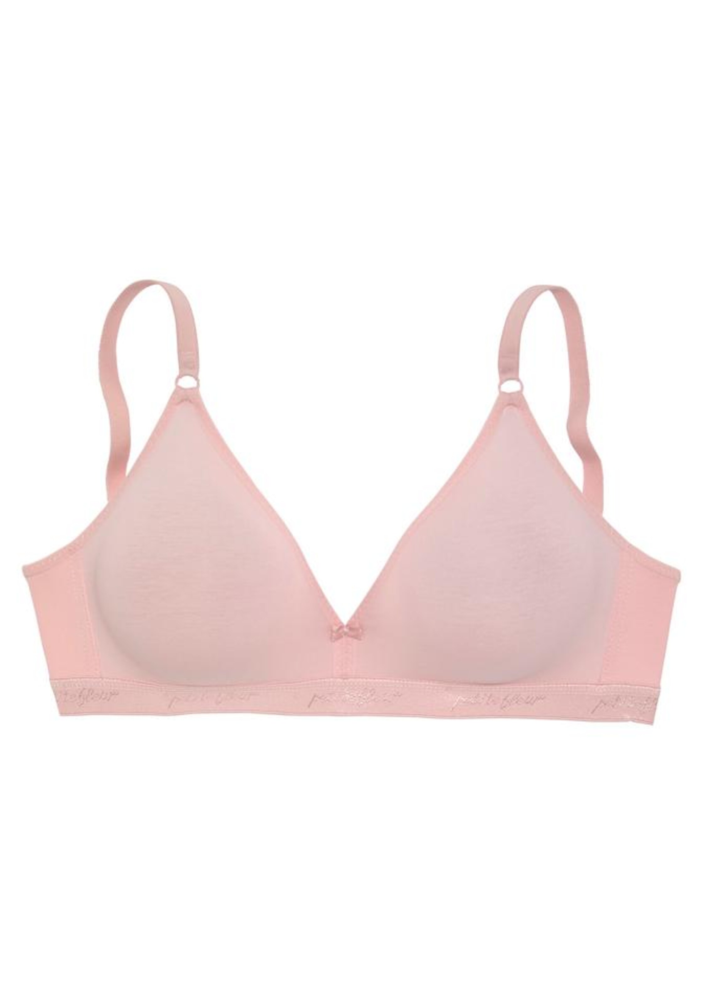 Sutien de tricou Sutien de la PETITE FLEUR pe roz