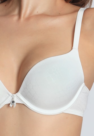 Push-up Soutien-gorge 'PURE ANIMAL' sassa en blanc