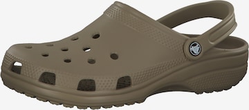 Crocs Clogs in Green: front