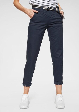 KangaROOS Regular Chino Pants in Blue: front