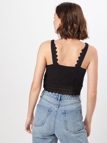 ABOUT YOU Top 'Giona' in Black: back