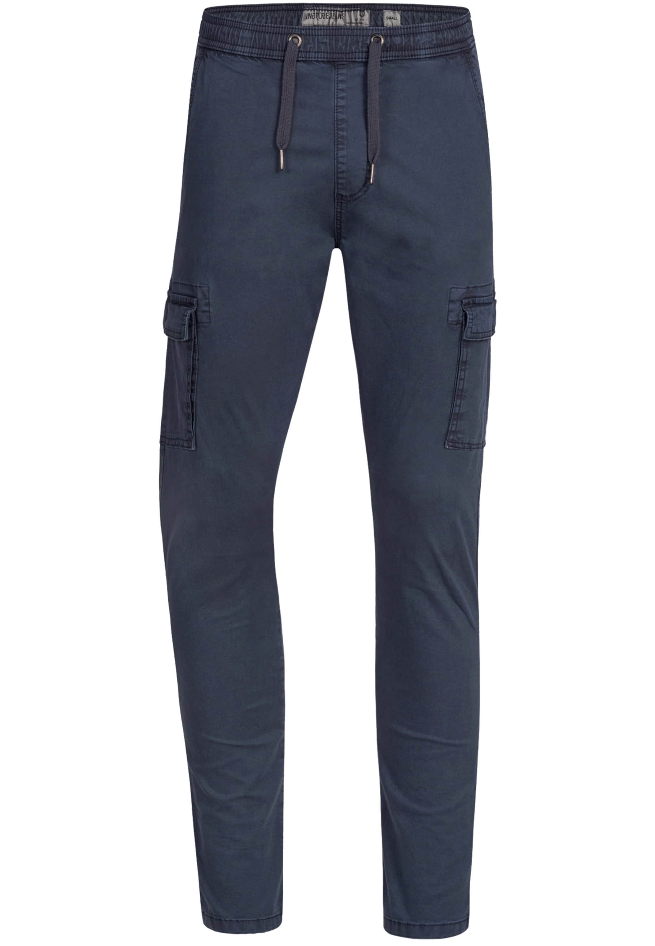 INDICODE JEANS Hose 'Broadwick' in Blau: Vorderseite