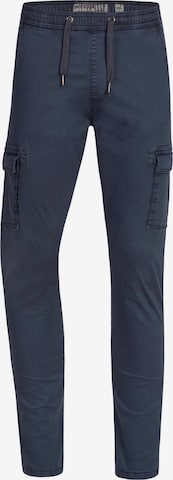Pantalon cargo 'Broadwick' INDICODE JEANS en bleu : devant