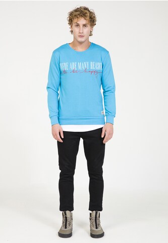 PLUS EIGHTEEN Sweatshirt in Blauw