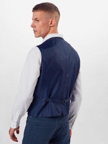 BURTON MENSWEAR LONDON Slim fit Gilet in Blauw